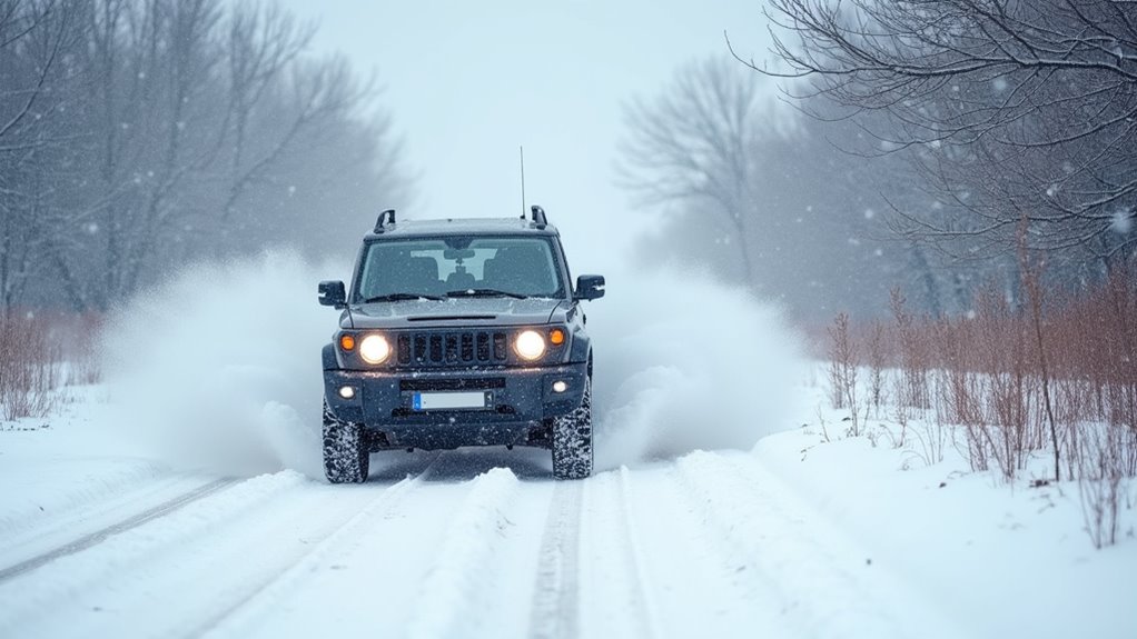 4wd safety in snow