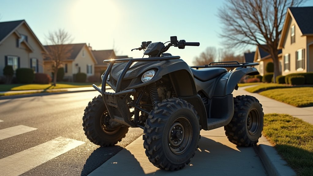 atv road crossing safety rules