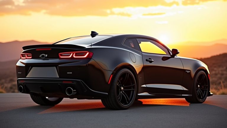 camaros primarily rear wheel drive