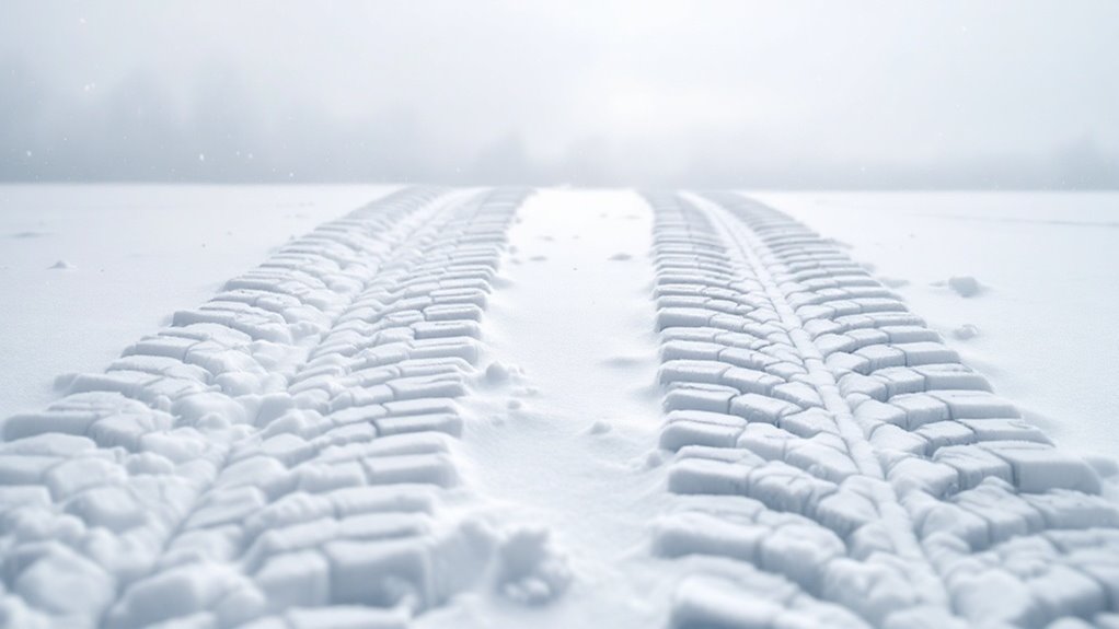 narrow tires excel in snow