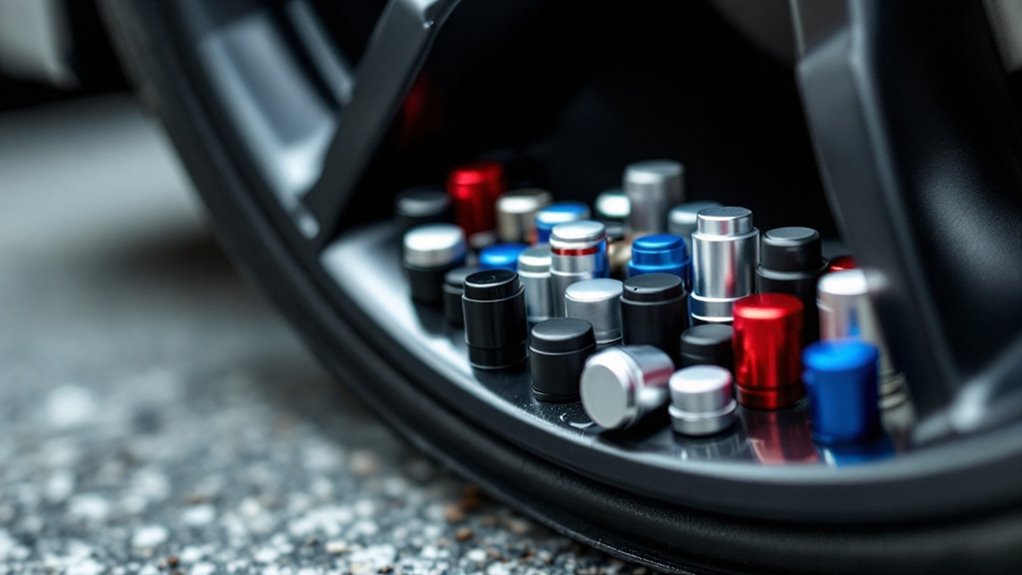 stylish and functional valve caps