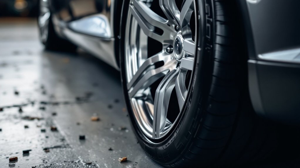 wider tires original rims