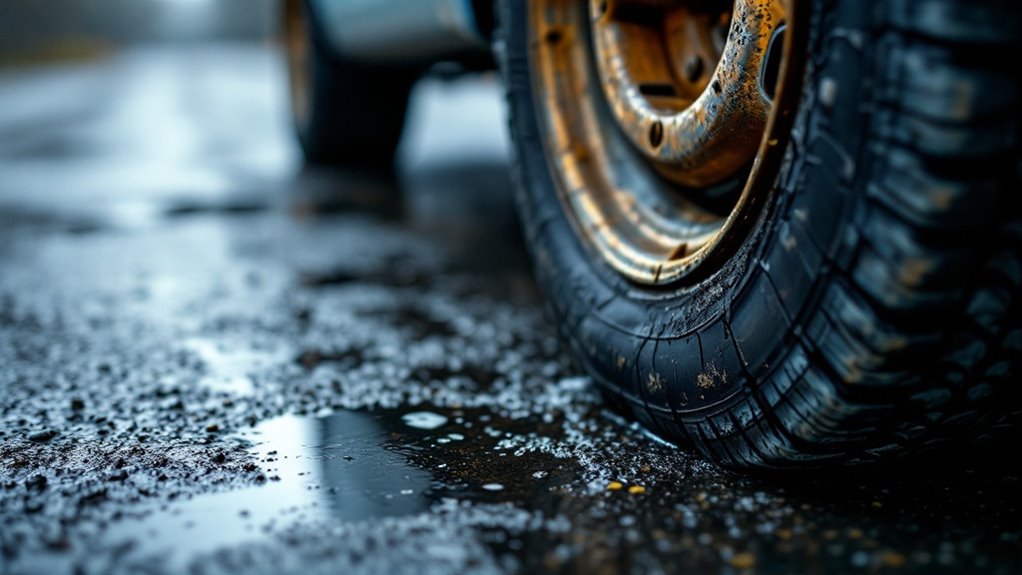 worn tires increase dangers